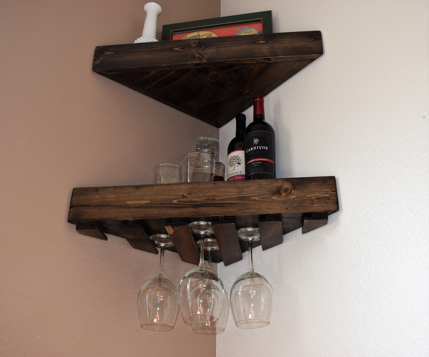 Cupboard wine online rack